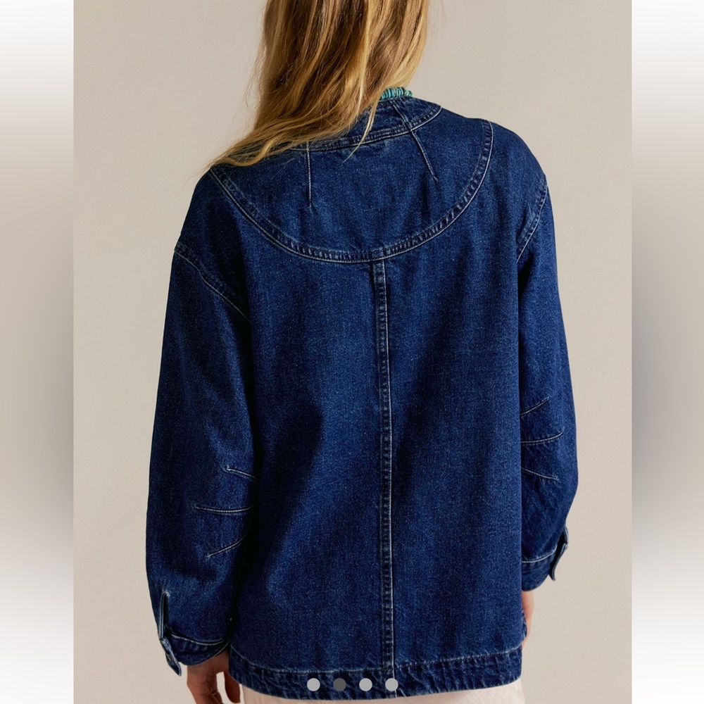 Free People Mathis Denim Jacket - Picture 4 of 8